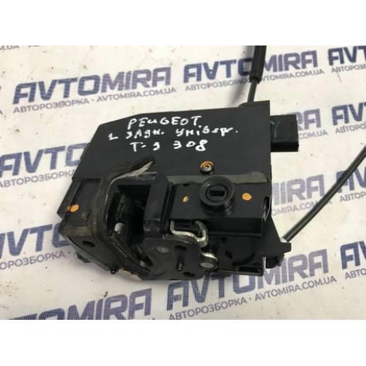 Замок двери задней левой Peugeot 308 2013-2021 9810310180